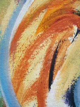 Abstract painted wall background