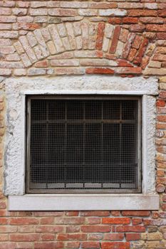 window on a old brick wall, great detail and texture, fantastic for your designs or as a background