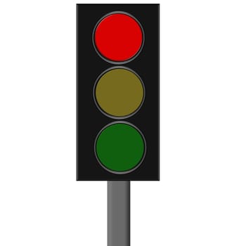 traffic light red