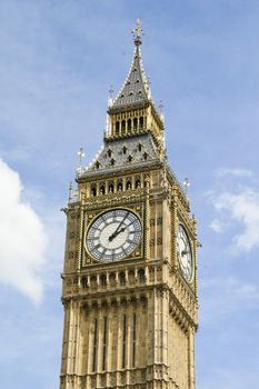 A picture of Big Ben in London.