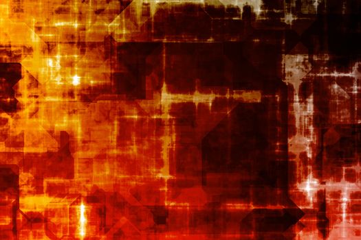 Cyber Business System Data Abstract Background Wallpaper