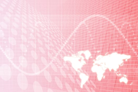 A Global Business Abstract Background Pattern Texture
