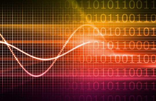 Internet World Wide Web Abstract Tech Background