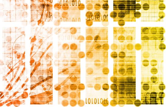 Internet World Wide Web Abstract Tech Background