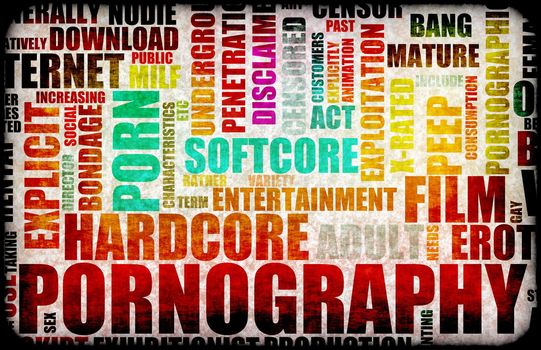Adult Entertainment Sex Industry as Grunge Art