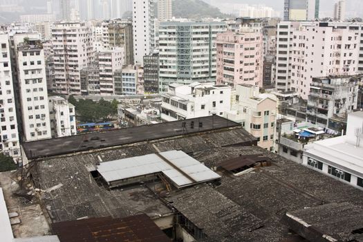 Apartement building in Tsim Sha Tsui (Kowloon - Hong Kong)