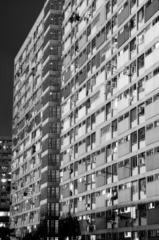 It is Hong Kong public housing apartment block