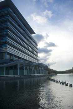 it is a office building in Hong Kong science park.