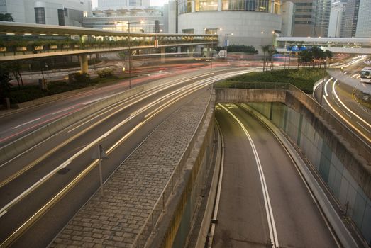 Traffic in Hong kong