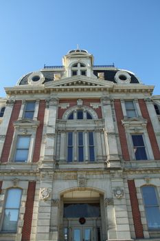 Victorian style county court house in America.