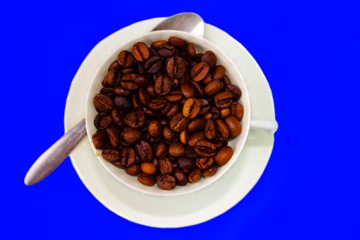grain coffee mug beans, full cup of coffee, flavored coffee, fresh coffee, invigorating coffee, favorite coffee