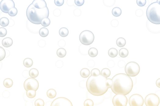 Soda Pop Fun Color Bubbles Abstract Illustration