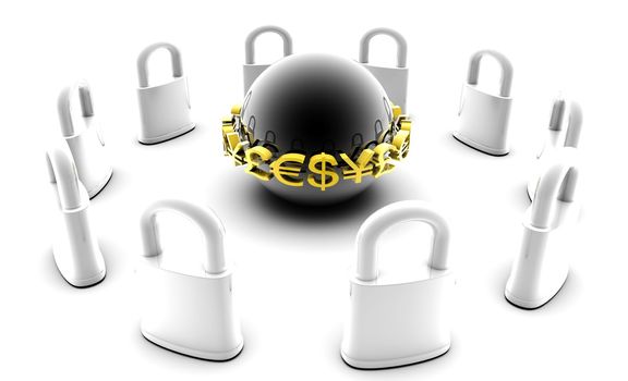 Secure Financial Data as a Encryption Protection