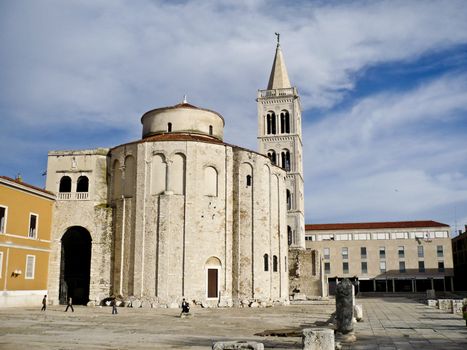 Old stone church, IX century, Zadar, Croatia