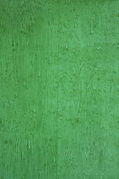 very green rough wooden wall of a farm building