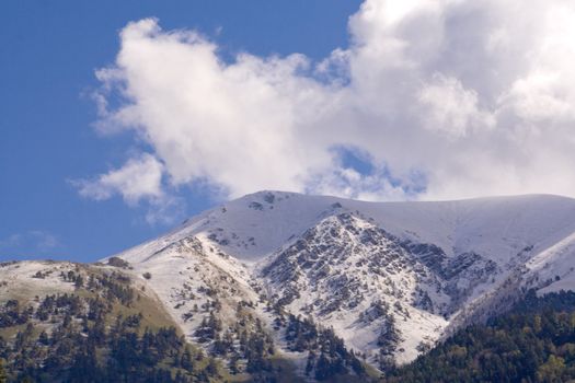 Magnificent mountain panorama
