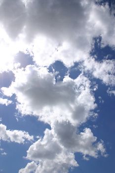 clouds and blue sky