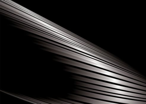 Abstract silver and black background with room to add your own copy