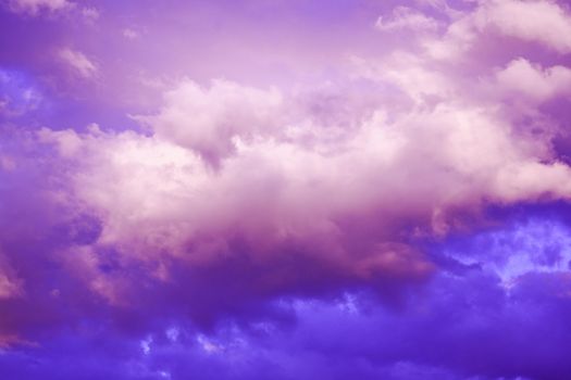 Colorful clouds texture (blue and pink)