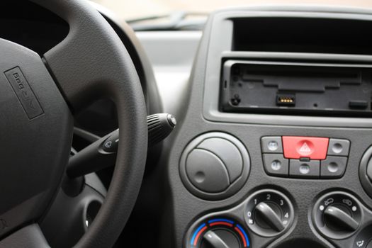 detail of a car interior