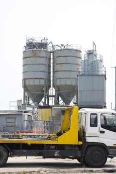 It is an oil industry equipment installation, 