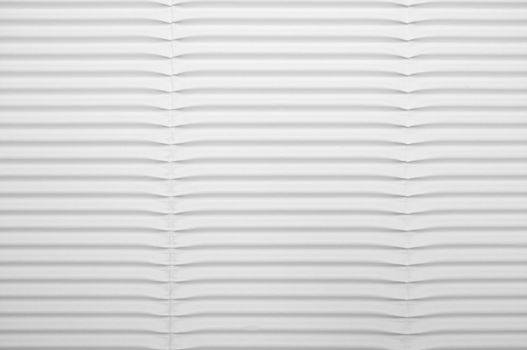 White Corrugated Cardboard Detail Macro