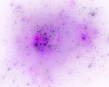 Abstract illustration of blue clusters on a white background