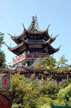 China, national park in Zhangjiajie, Hunan province. Ancient watch tower.