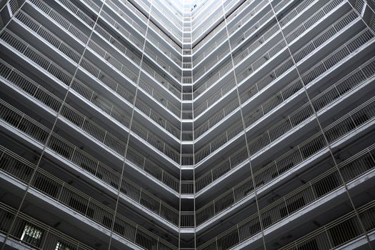 Hong Kong public housing apartment block