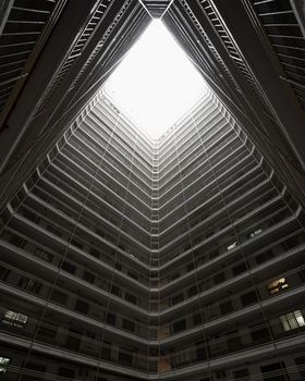 Hong Kong public housing apartment block