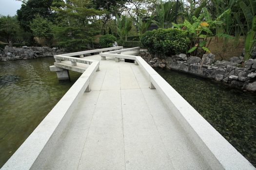 bridge in chinese garden