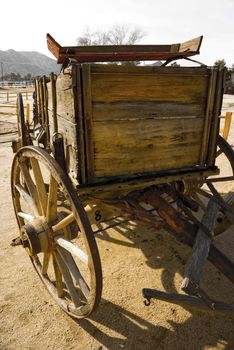 Wooden Horse Carriage