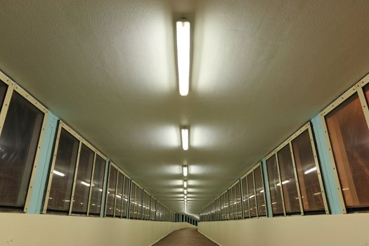 flyover at night