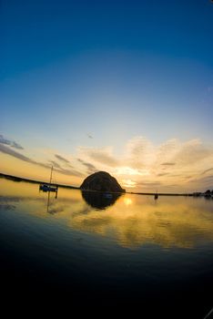 Sunset in Morro Bay