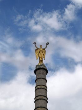 The Victory Column at Chatelet Square in Paris