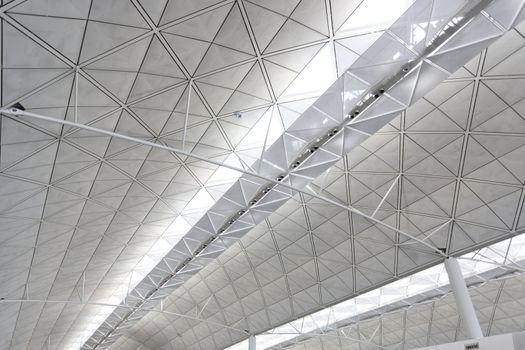 ceiling of Hong Kong International Airport