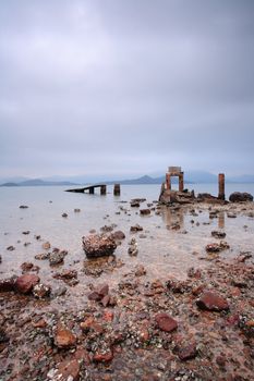 broken pier