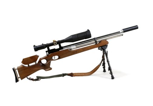 Shotgun on a white background