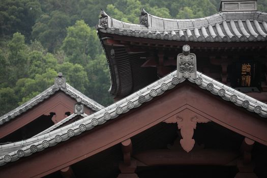 chinese temple roof