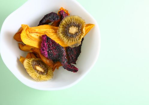 Dried Fruits in a blow