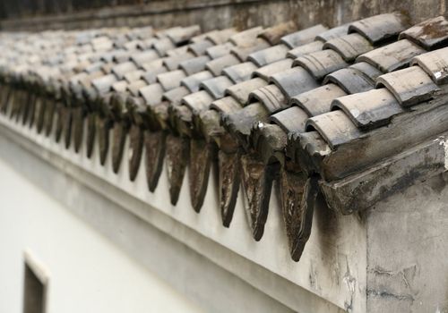 chinese building eave