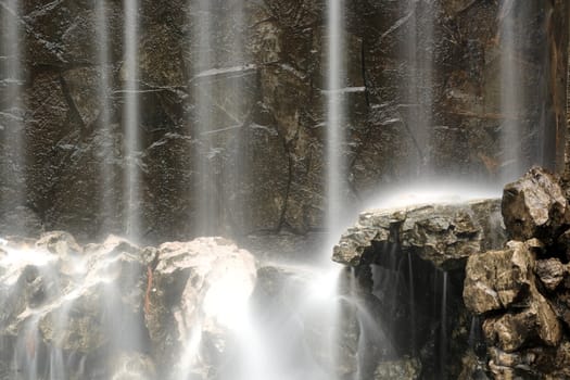 waterfall background