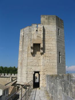 ramparts of the provence city of Aigues-Mortes