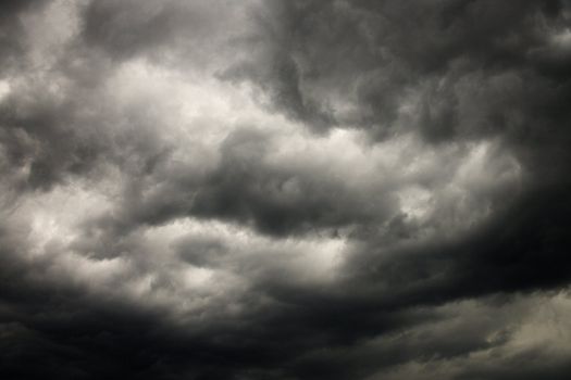 Ominous abstract storm clouds.