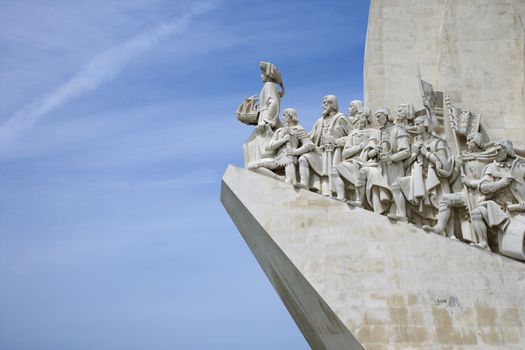 Monument to the Discoveries in Lisbon, Portugal.