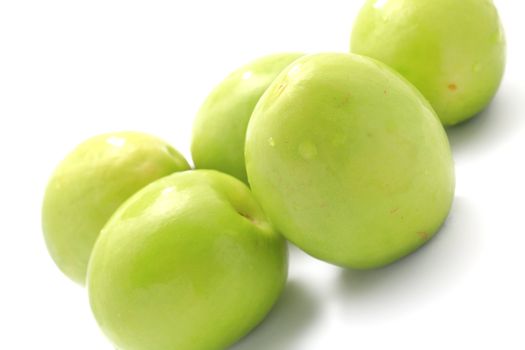 green plums