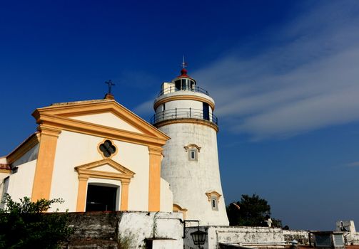 this lighthouse is the oldest in South China Coast. It is located at fort Guia, the highest point on Macau Peninsula.