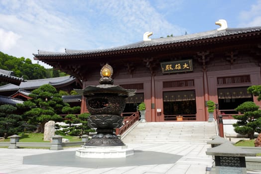 Chi Lin Nunnery in Hong Kong