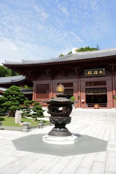 Chi Lin Nunnery in Hong Kong