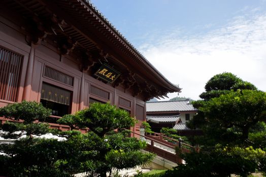 Chi Lin Nunnery in Hong Kong